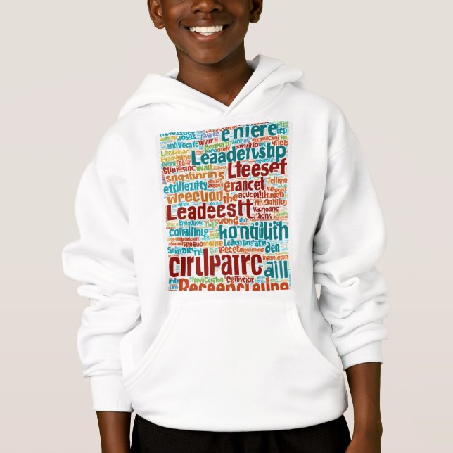 Hoodie of Empowerment T Shirt (Framsida)
