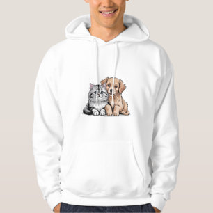 hoodie-Perfekt för Djurälskare Hoodie