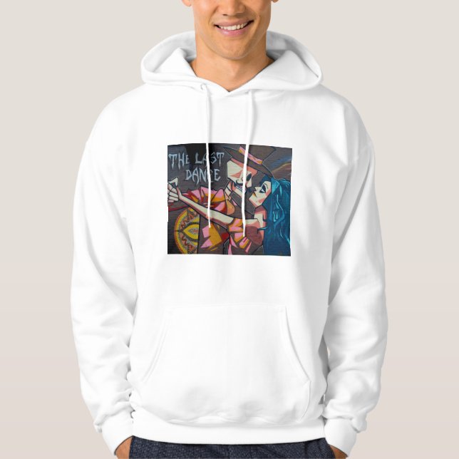 Hoodie - sista salsa Dance Urban Street Art (Framsida)