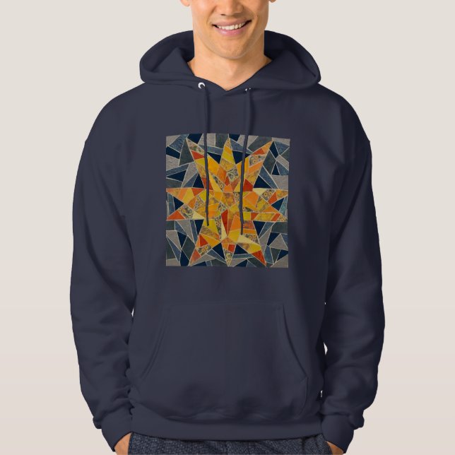 Hoodie som ljusar natten (Framsida)