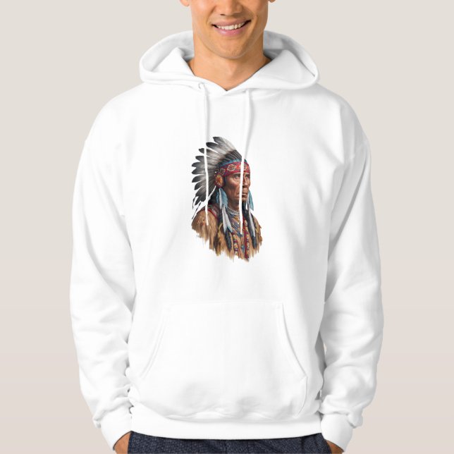 Hoodie, sötskjorta - Amerikaner Hoodie (Framsida)