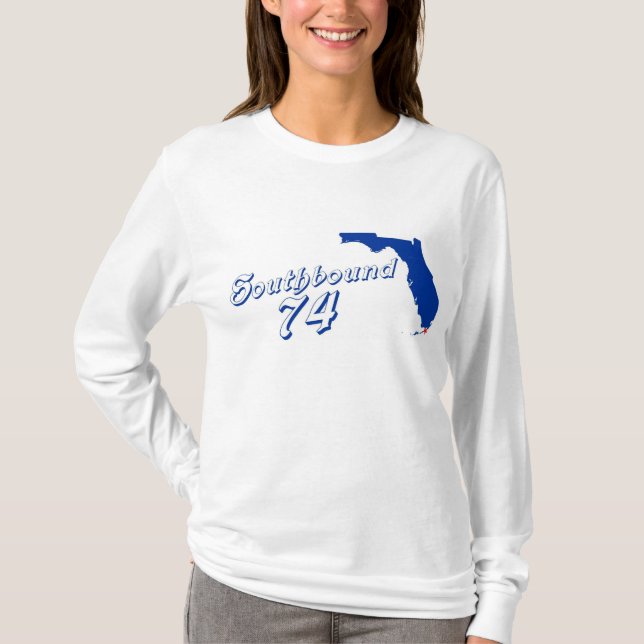 Hoodie SouthBound74 Tee (Framsida)