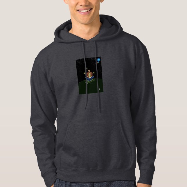 Hoodie stöder läs- och skrivkunnighet (Framsida)