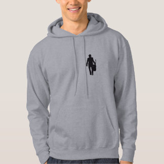hoodie sweater gitarist (silhouet)