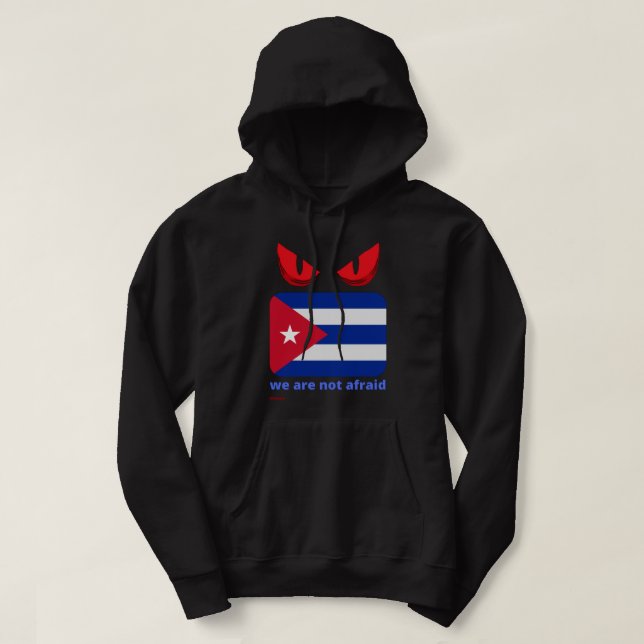 hoodie sweatshirt ’CUBA’ (Design framsida)
