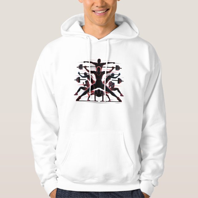 Hoodie, Sweatshirt - Sportive (Framsida)