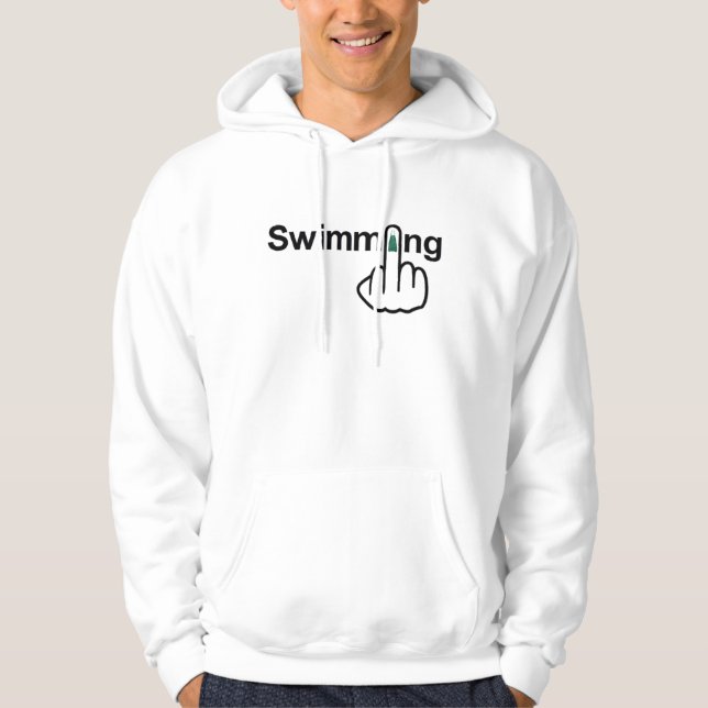 Hoodie Swimming Flip (Framsida)