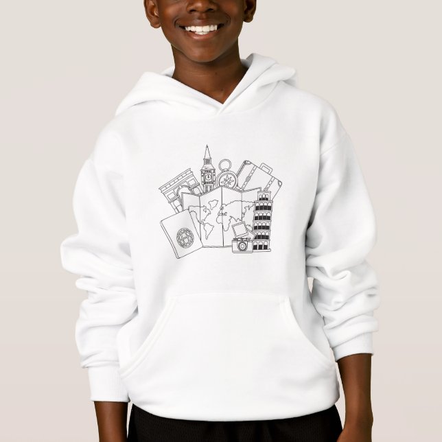 hoodie t shirt (Framsida)