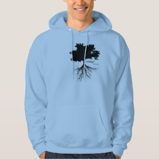 Hoodie (träd med rotar),