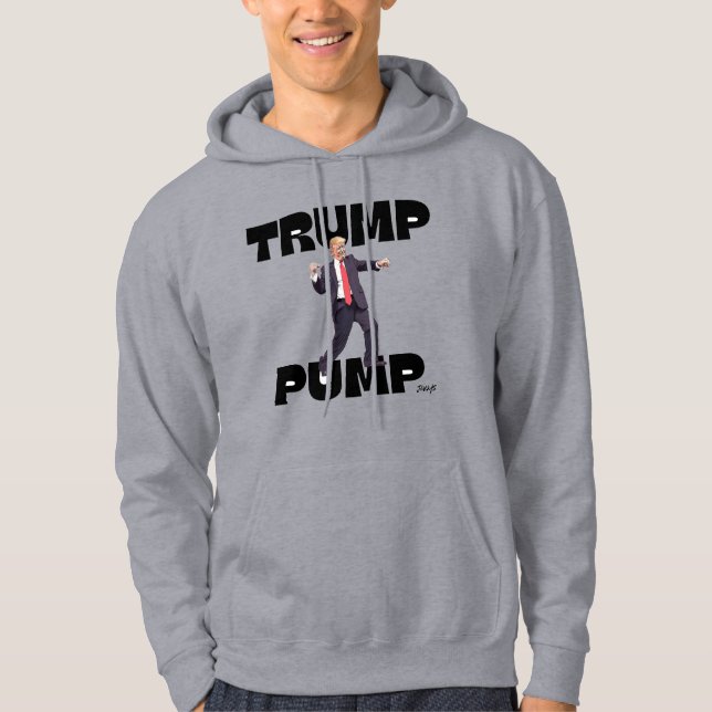 Hoodie "Trump Pump" (Framsida)