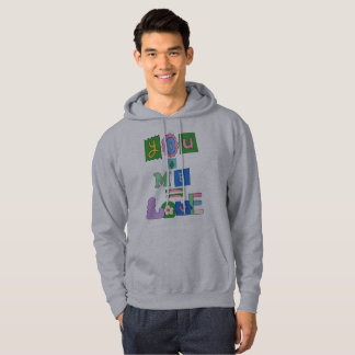 Hoodie valentins dag för gåva