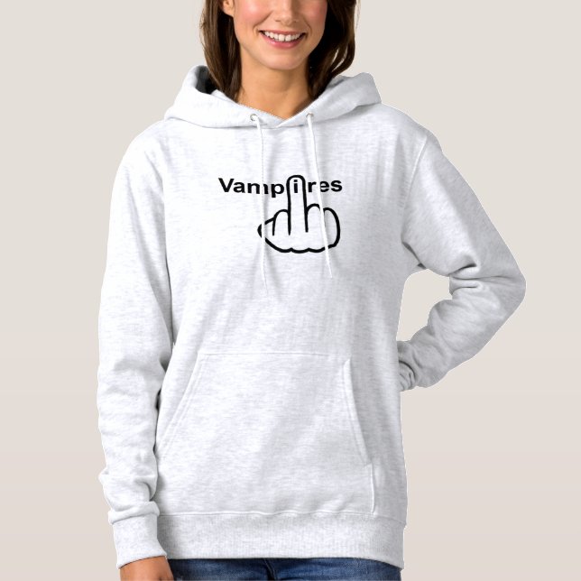 Hoodie Vampires Flip Tee Shirt (Framsida)