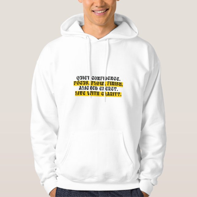 Hoodie with Hood – Minimalist Comfortable (Framsida)