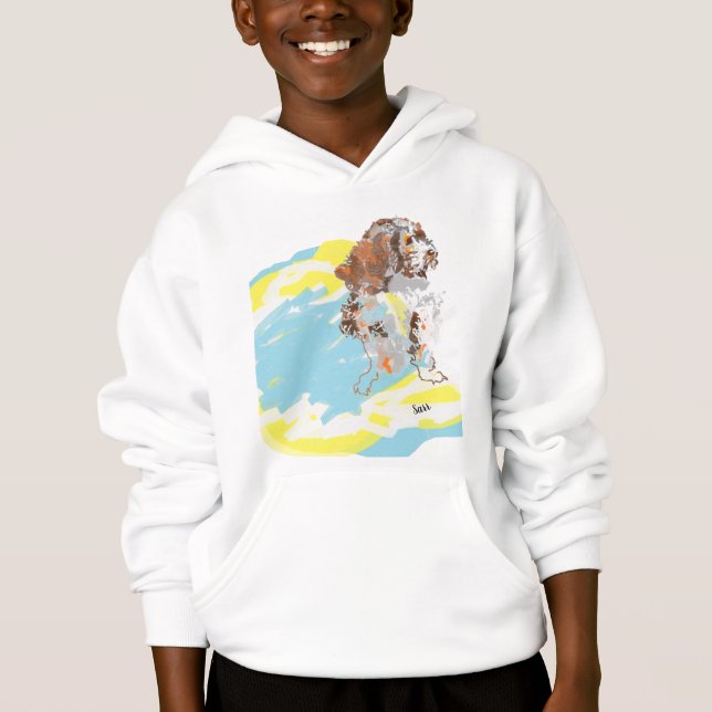 Hoodies Boy's: Shaggy Vinds T Shirt (Framsida)