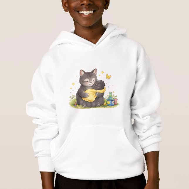 Hoodies för barn t shirt (Framsida)