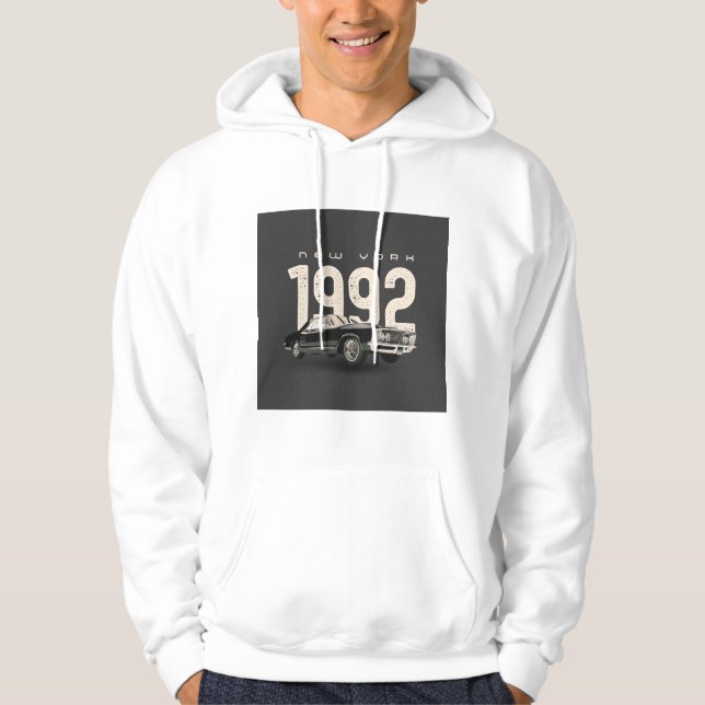Hoodies for Man - Hoodie New York 1992 (Framsida)