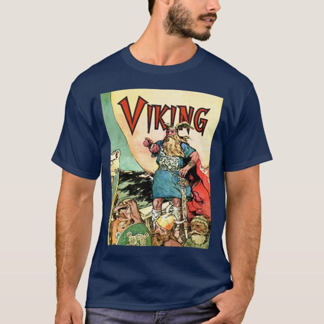 Hoodies för Thor för Viking Norsegudar T-shirt (Framsida)