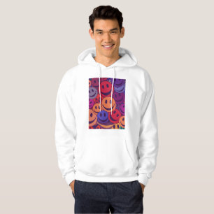 Hoodies Smile Ansikte Hoodie