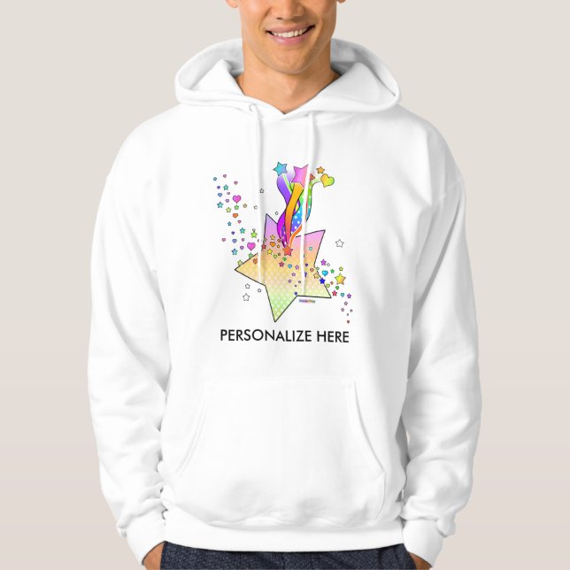 Hoodies svettar - Maxxed popkonst Sweatshirt (Framsida)