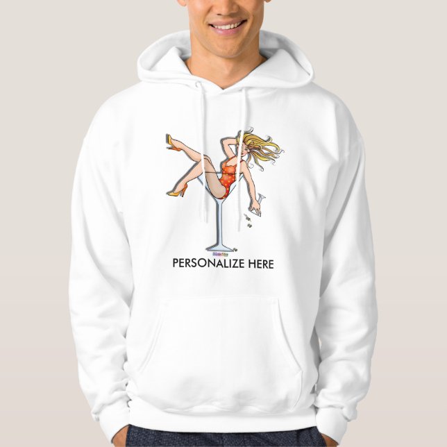 Hoodies, Sweats - Olivia i Martiniglas Munkjacka (Framsida)