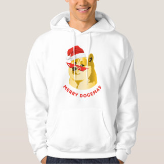 Hoodies with Dogecoin Merry Cryptmas Hoodie