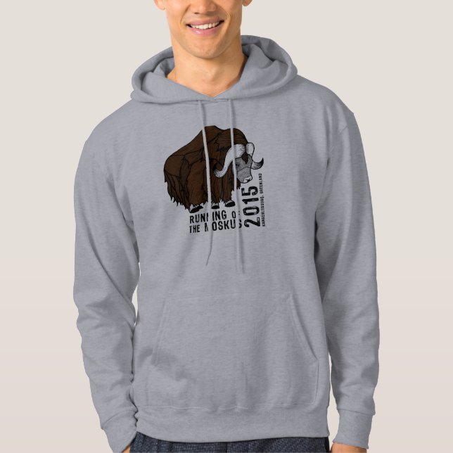 Hoodiespring 2015 av Moskusen Sweatshirt Med Luva (Framsida)