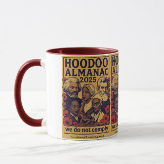 Hoodoo Almanac 2025 vi följer inte Mugg