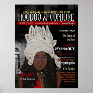 Hoodoo och trolla Quarterlypremiären utfärdar Poster
