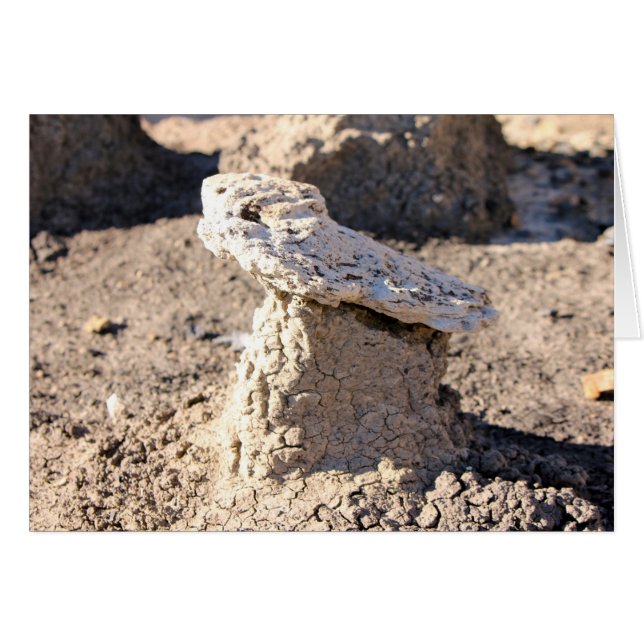 Hoodoo, San Juan Badlands Hälsningskort (Framsidan Horizontal)