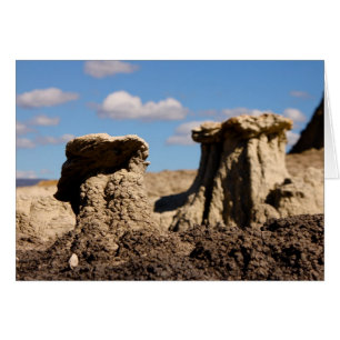 Hoodoo, San Juan Badlands Hälsningskort
