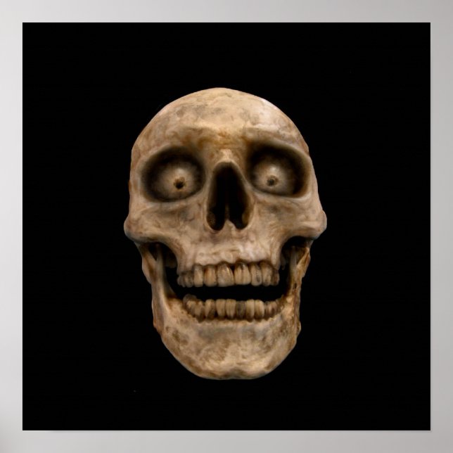 Hoodoo Skull Poster (Framsidan)