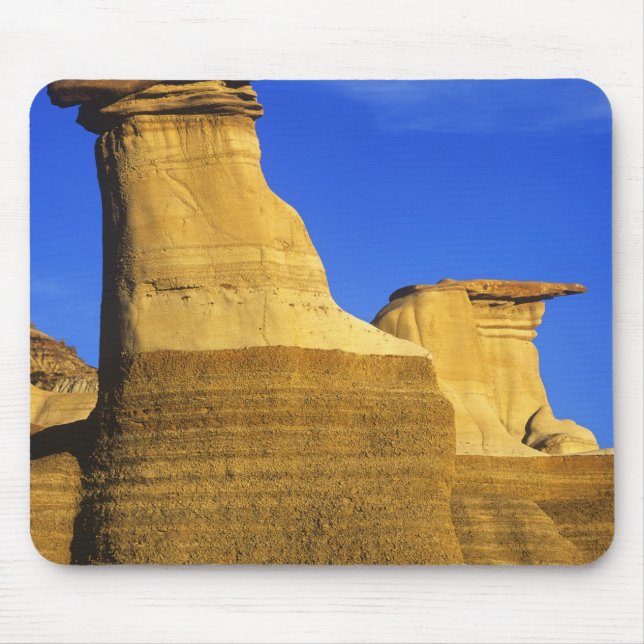 Hoodoos vid Drumheller Alberta, Kanada 2 Musmatta (Framsidan)