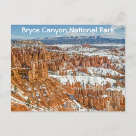 Hoodoos vid Sunset Point Bryce Canyon nationalpark Vykort