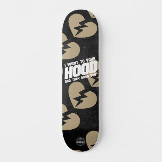 Hoodwill ’Miss You’ 8 1/4-Skateboard Deck Mini Skateboard Bräda 18,5 Cm