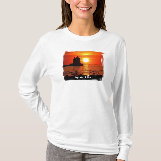 Hoody Lorain fyrkvinnor Tee (Framsida)