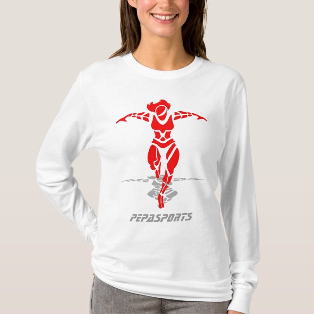 Hoody PEPAGear - StrongWomanlogotyp - T-shirt (Framsida)
