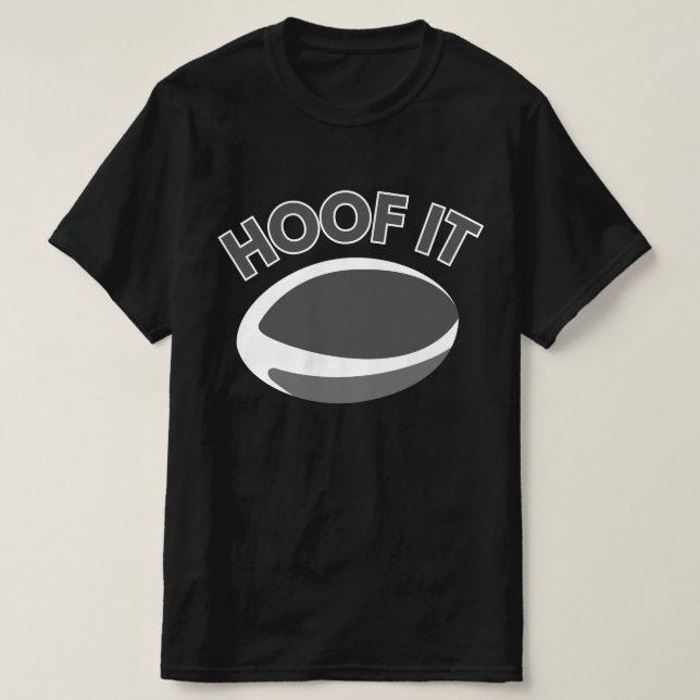 Hoof It - Rugby T Shirt (Design framsida)