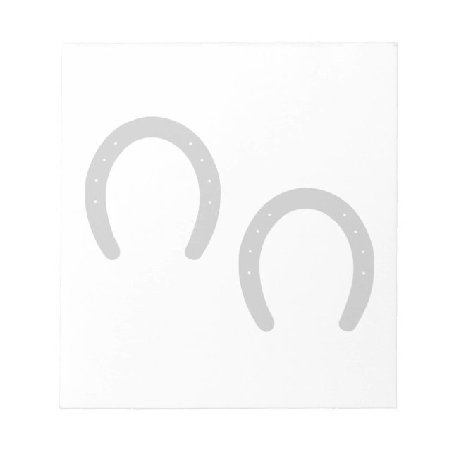 Hoof Prints Anteckningsblock (Framsida)