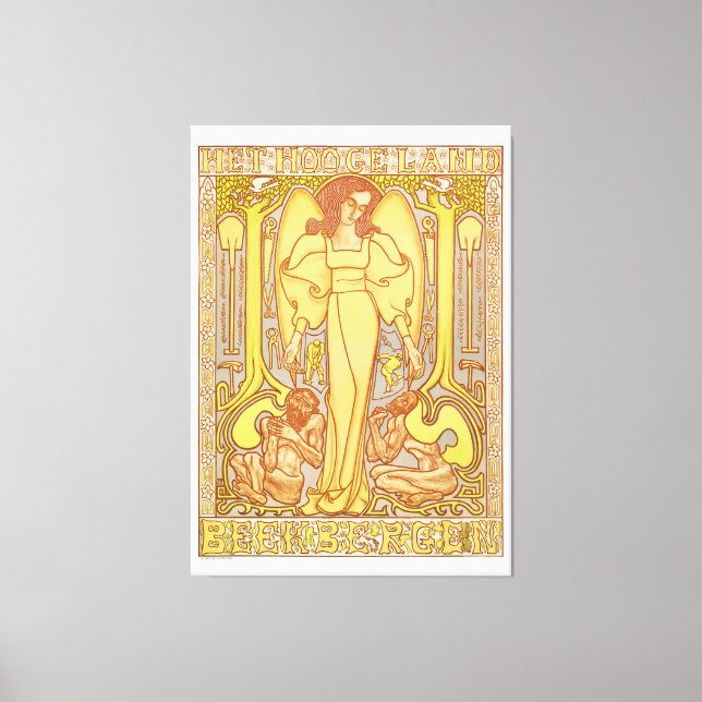 Hoogeland Beekbergen 1896 Jan Toorop Canvastryck (Framsida)