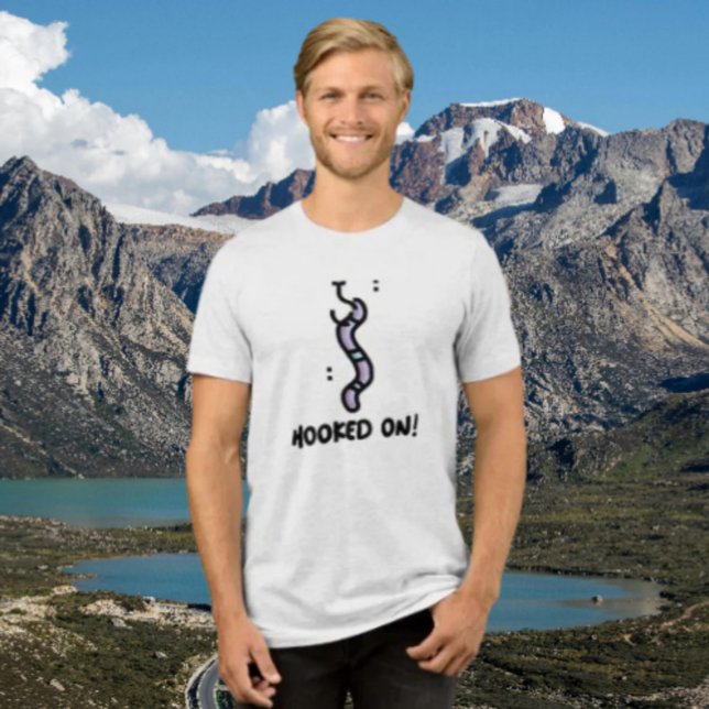 Hookad på Roligt T Shirt (Skapare uppladdad)