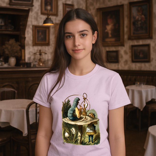 Hookah Caterpelare från Alice i Wonderland T Shirt (Skapare uppladdad)