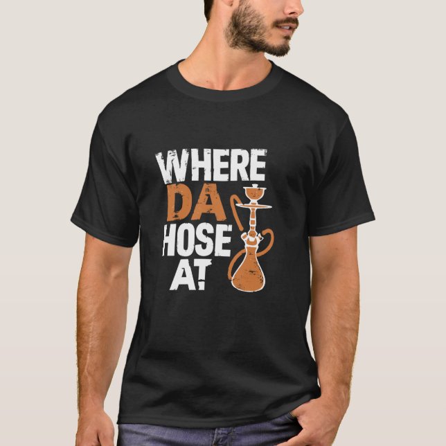 Hookah Life Var är slanget Smoke Sesh-design T Shirt (Framsida)