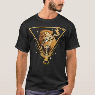 Hookah och en rökshow som hoppar roligt t shirt
