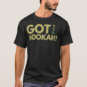 Hookah Pub och Waterpipe Shisha Smoker horse ridin T Shirt