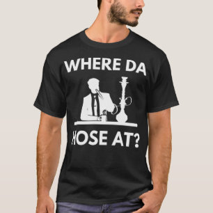 Hookah Pub och Waterpipe Shisha Smoker-penna T Shirt