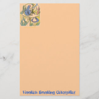 Hookah som röker Caterpillar Brevpapper