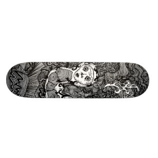 Hookah som röker Catterpillar Skateboard Bräda 21,5 Cm