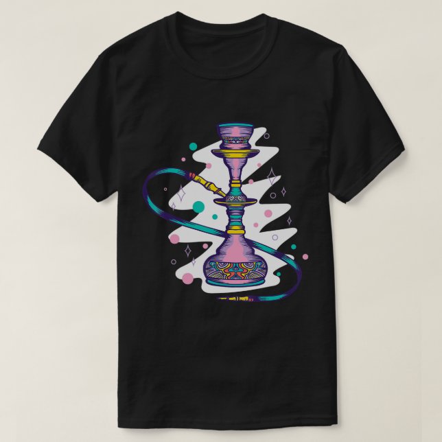 Hookah. T-Shirt (Design framsida)