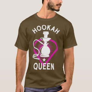 Hookah Vatten Pipe Shisha Vaper Women T Shirt