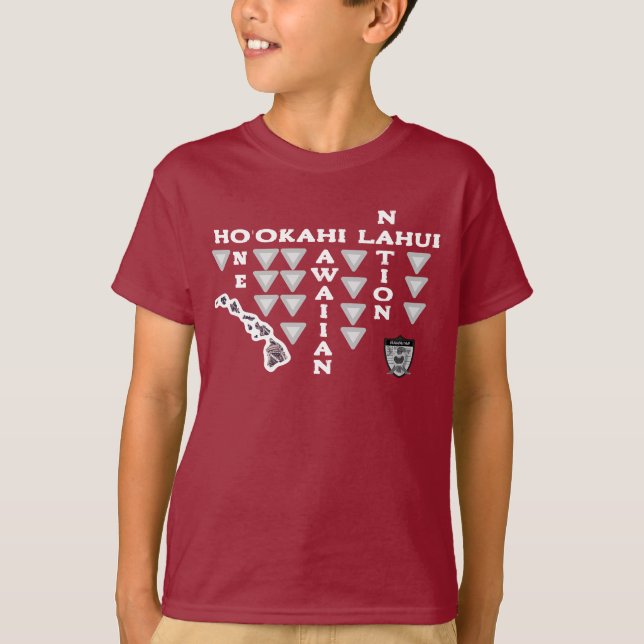 Ho'okahi Lahui Keiki-skjortor T Shirt (Framsida)